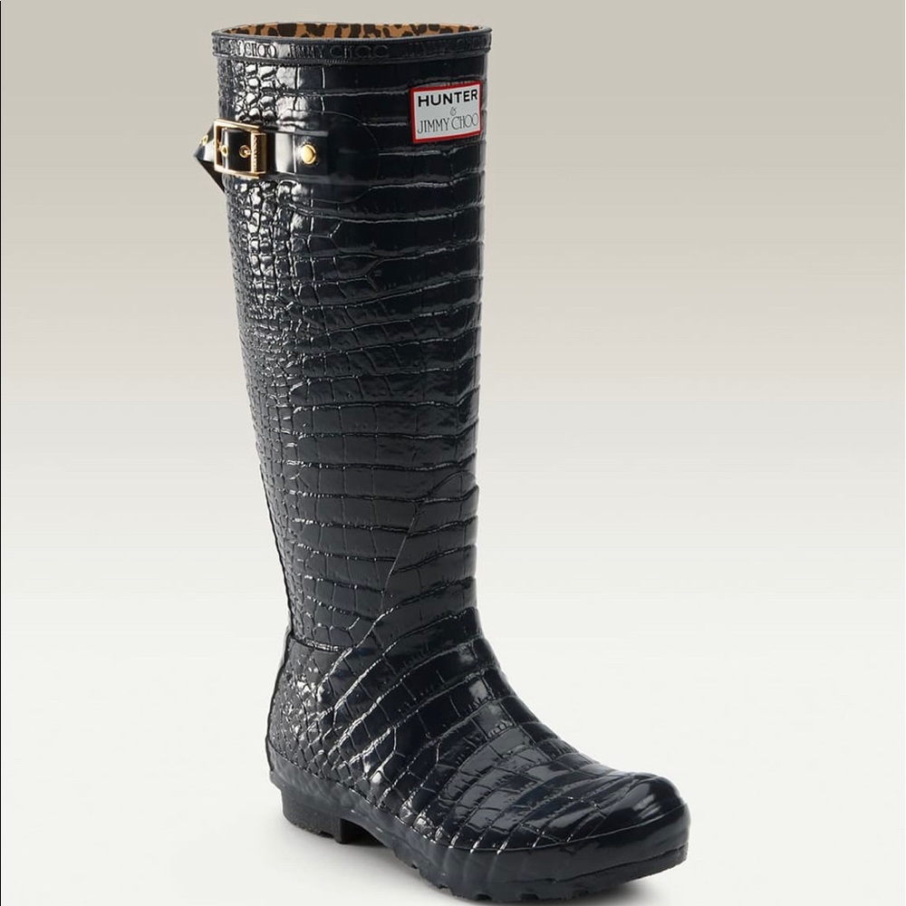 Jimmy Choo x Hunter Rain Boots